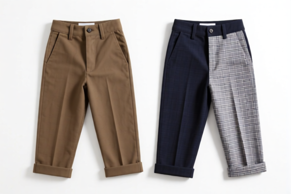 Boys' Trousers of Other Textile Materials