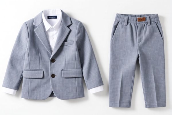 Boys' Lightweight Cotton Suit Sets (Summer)