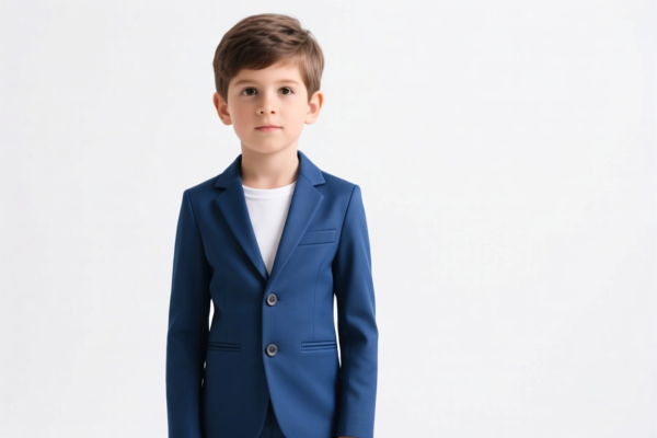 Boys' Synthetic Fiber Suits (Other Materials)