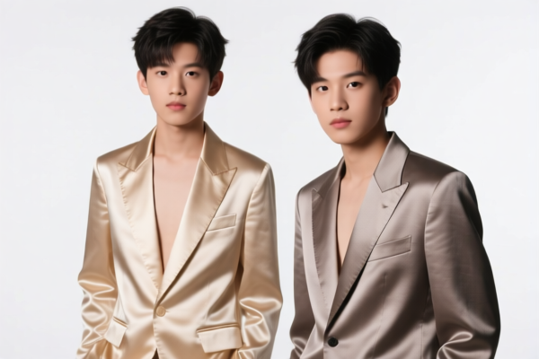 Silk Boys' Casual Suit