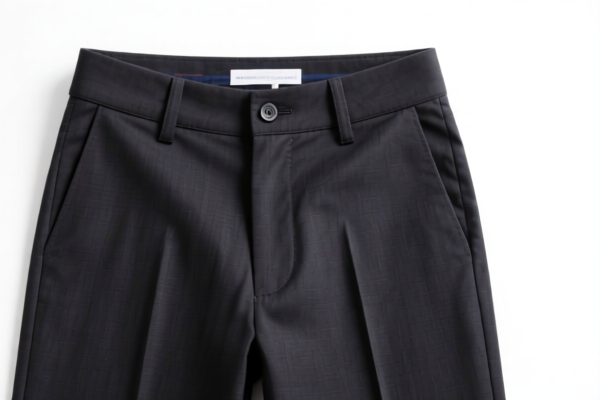 Boys' business trousers of other textile materials
