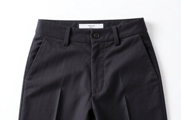Boys' business trousers of other textile materials