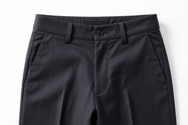 Boys' business trousers of other textile materials