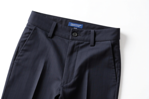 Boys' business trousers of other textile materials
