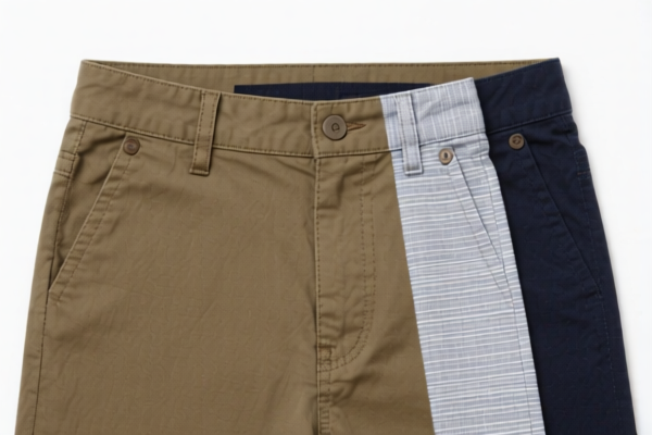 Boys' casual trousers of other textile materials