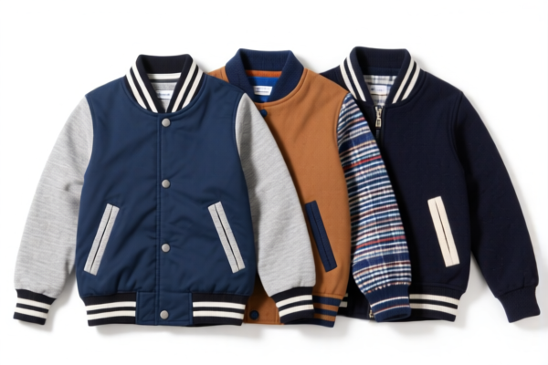 Boys' jackets of other textile materials