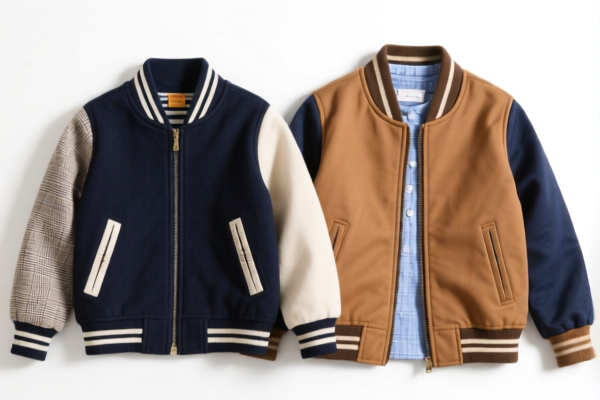 Boys' jackets of other textile materials