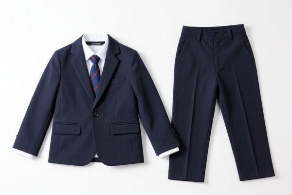 Boys' polyester suit ensembles