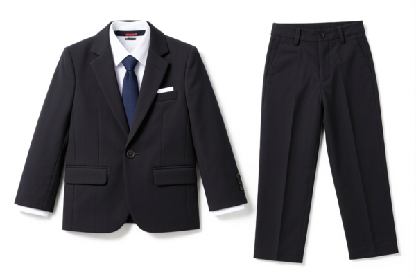 Boys' polyester suit ensembles