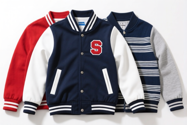 Boys' sports jackets of other textile materials