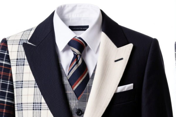 Boys' suits of other textile materials