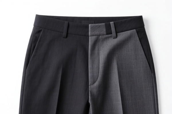 Men's business trousers of other textile materials