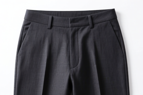 Men's business trousers of other textile materials