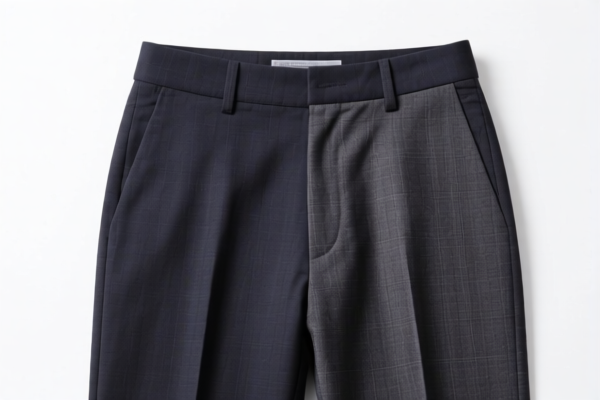 Men's business trousers of other textile materials