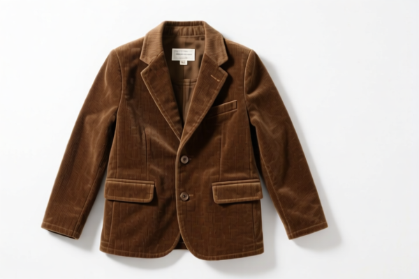 Boys' Cotton Corduroy Suit Jacket