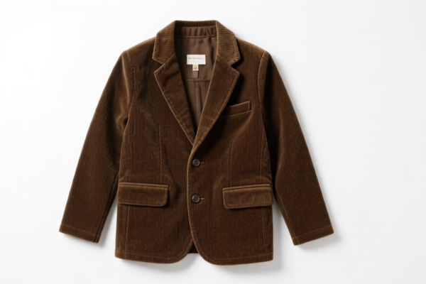 Boys' Cotton Corduroy Suit Jacket