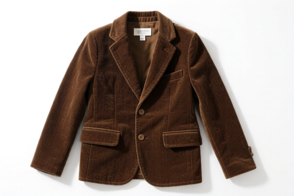 Boys' Cotton Corduroy Suit Jacket