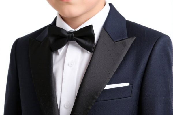 Boys' Formal Suit Jackets of Synthetic Fibers