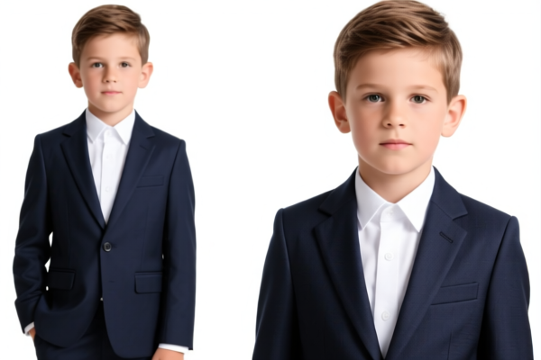 Boys' Synthetic Fiber Suit Jackets