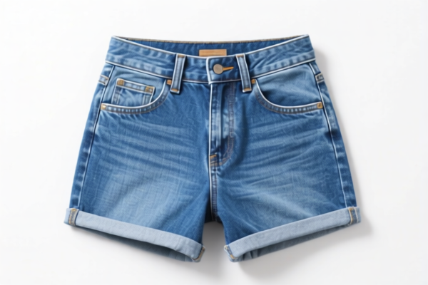 Blue Denim Shorts