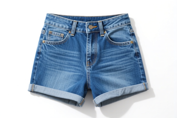 Blue Denim Shorts