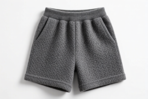 Wool Blend Synthetic Fiber Shorts