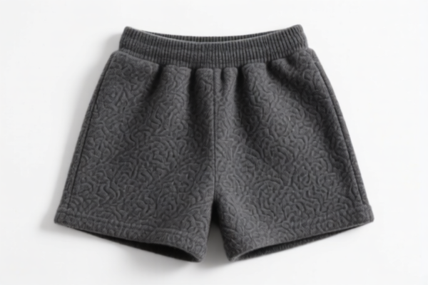 Wool Blend Synthetic Fiber Shorts