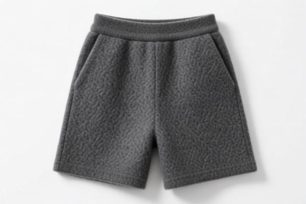 Wool Blend Synthetic Fiber Shorts