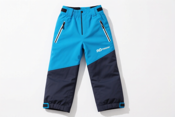 Boys' Synthetic Fiber Ski Pants