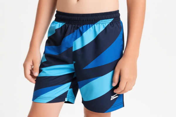 Boys' Printed Synthetic Fiber Shorts
