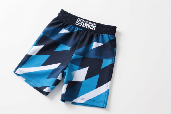 Boys' Printed Synthetic Fiber Shorts