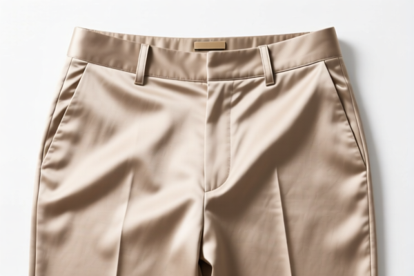 Men's_Boys' Silk Golf Trousers