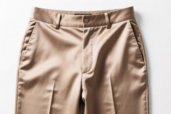 Men's_Boys' Silk Golf Trousers