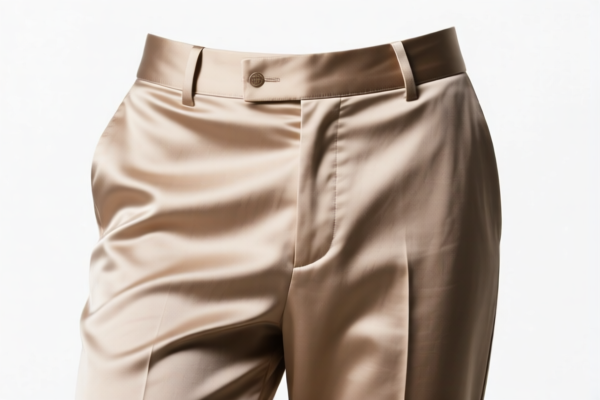 Men's_Boys' Silk Golf Trousers