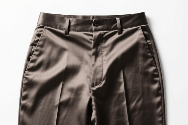 Men's_Boys' Silk Work Trousers