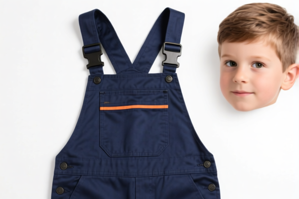 Boys' Polyester Work Overalls