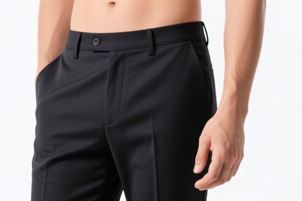 Men's Artificial Fiber Trousers