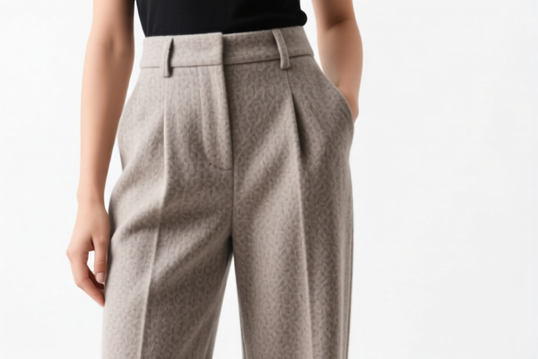 Women's Wool Trousers