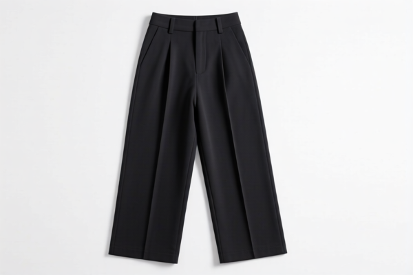 Girls' Synthetic Tapered Trousers