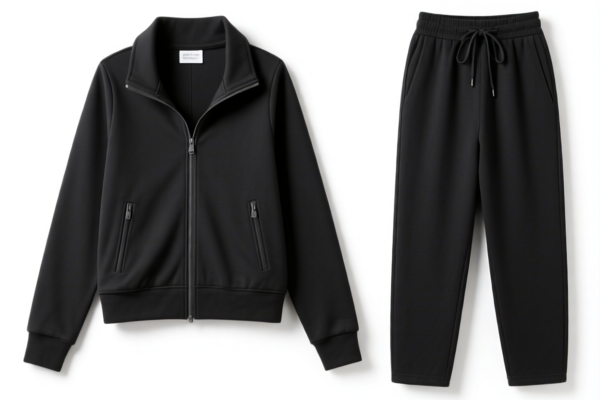 Women's polyester blend ensembles