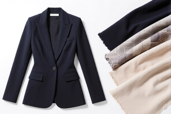 Women's Business Ensembles of Other Textile Materials
