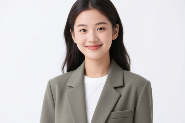 Cotton Girls' Casual Suit Jackets