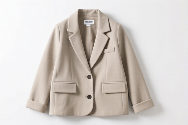 Cotton Girls' Casual Suit Jackets