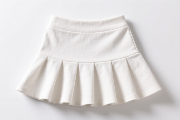 Cotton flared girls' skirts