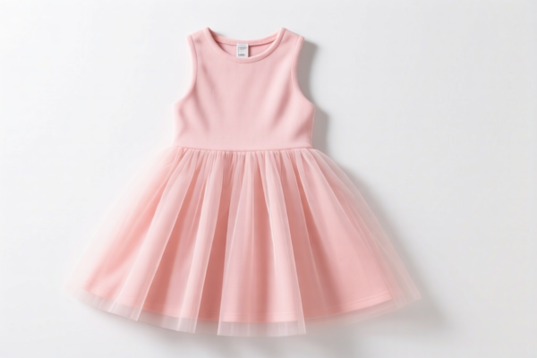 Girls' Synthetic Fiber Dress