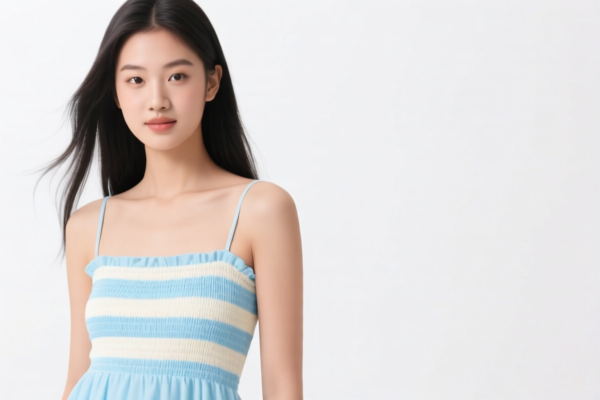 Girls' Synthetic Summer Dress
