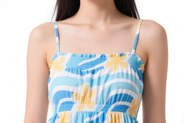 Girls' Synthetic Summer Dress