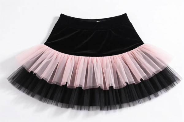 Girls' Artificial Fiber Skirts