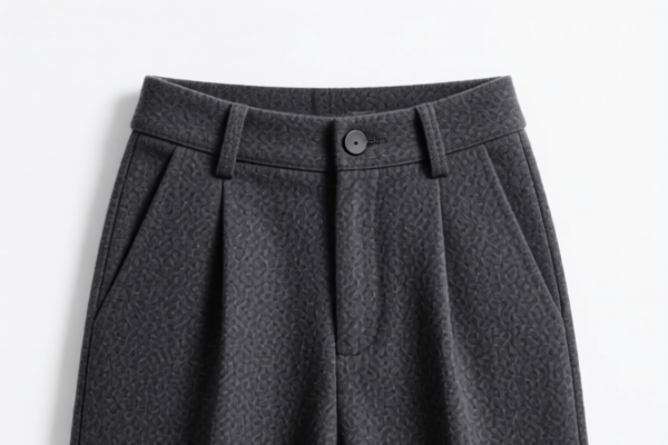 Girls' Elastic Wool Blend Work Trousers