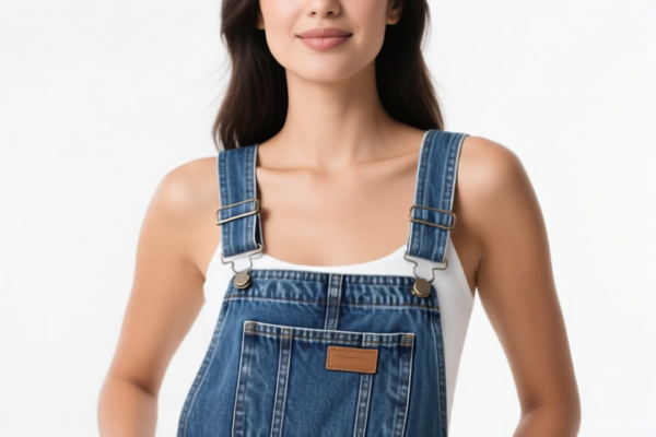 Women's Denim Work Overalls